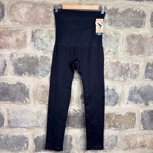 Shapermint Essentials High Waisted Shaping Leggings Black 42075 Large NWT